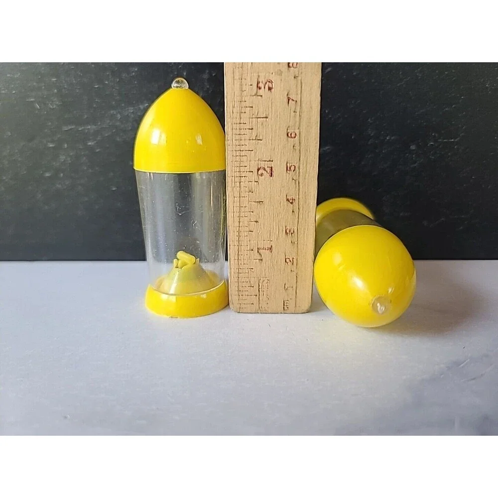 Atomic Rocket Kasin Space Age Salt And Pepper Shakers Vintage
